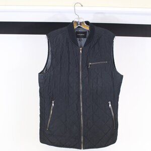 Banana Republic Factory Men’s Quilted Vest Black Size M Fall 2015